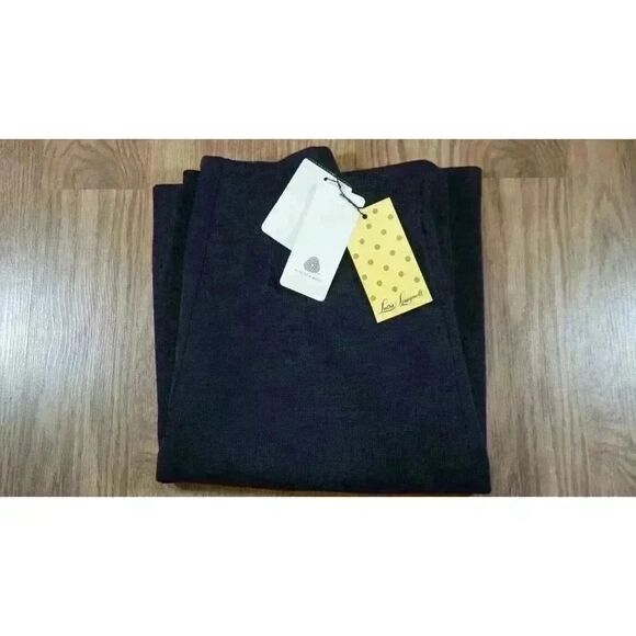 Luisa Spagnoli Navy Blue Ribbed Wool 'Medusa' Skirt, Size S NWT - Picture 15 of 15